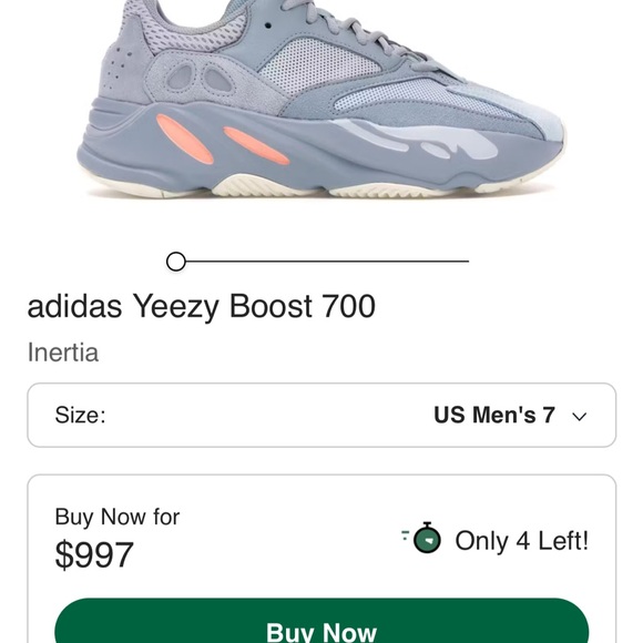 Adidas Yeezy Boost 700 inertia